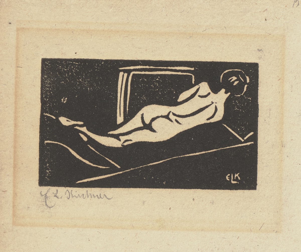 Reclining Nude from the Back 1905
