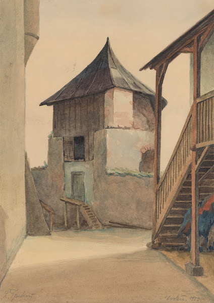 Zvolen Castle Bastion 1923