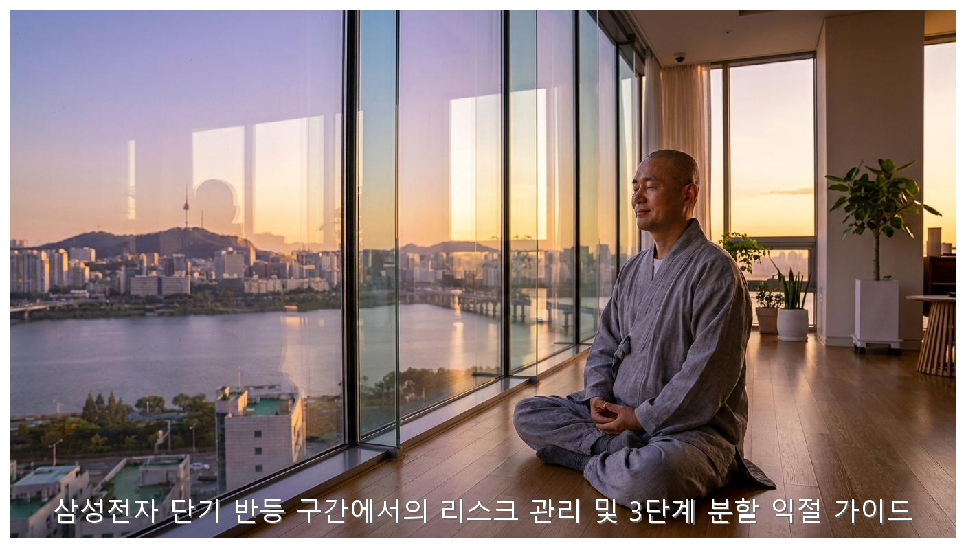 삼성전자 단기 반등 구간에서의 리스크 관리 및 3단계 분할 익절 가이드 핵심 안내 및 분석 인포그래픽 (7)