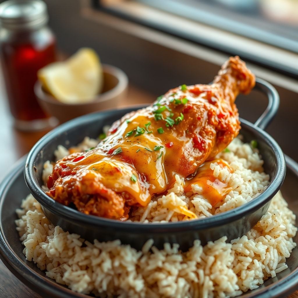 Nando’s Portuguese Chicken and Rice One Pot – Spicy Peri Peri Chicken Recipe (Easy 40-Minute Dinner)