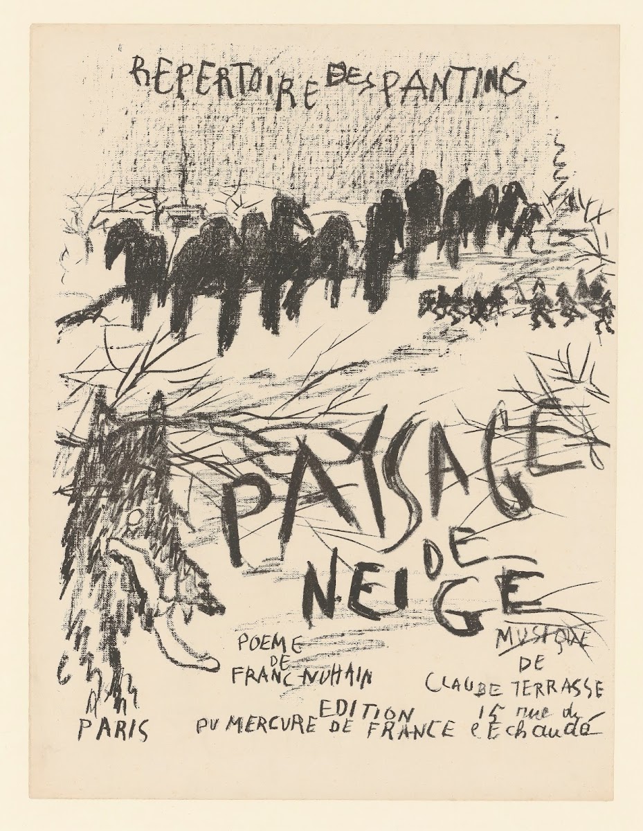 Paysage de neige 1898