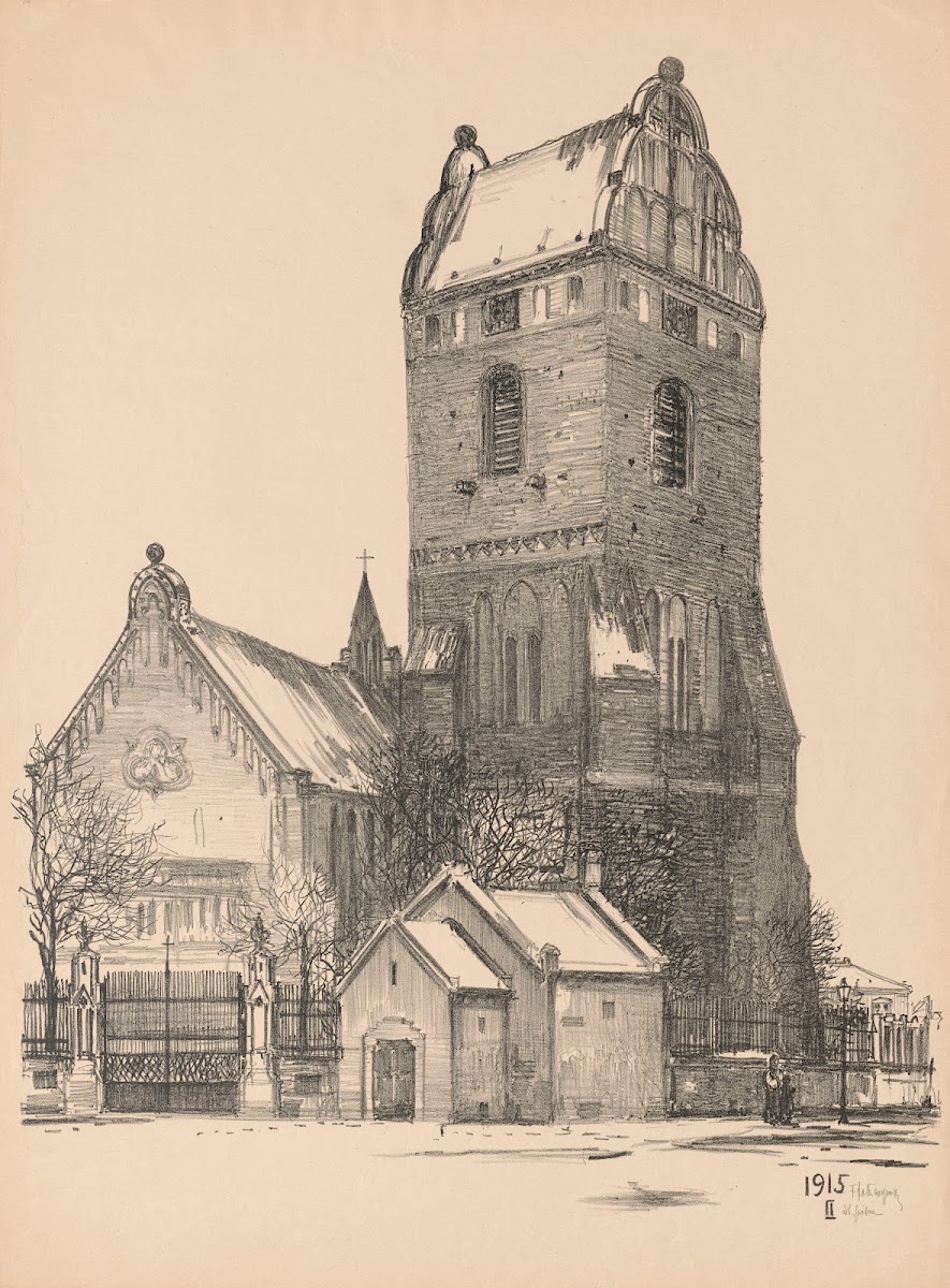 Virgin Marys Church in Nowe Miasto 1916