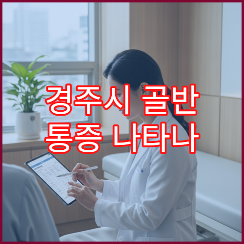 경주시 골반 통증 나타나 앉기 불편할 때 진료 가능한 병원