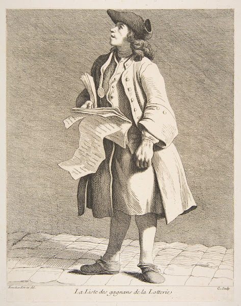 The Reading of Lottery Winners 1737 1746