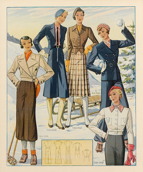 Przegląd Mody R12 nr 12 Pl3 1934