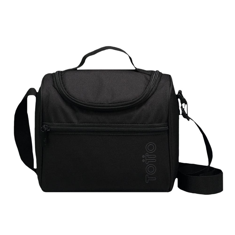 Lonchera de poliéster Totto™ Miletto de 7 L color negro