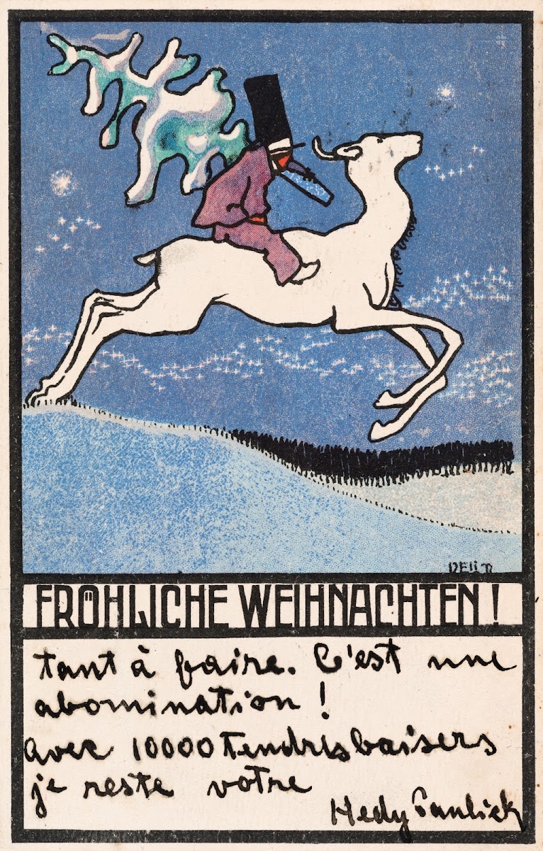 Nr 874 Weihnachtskarte 1912