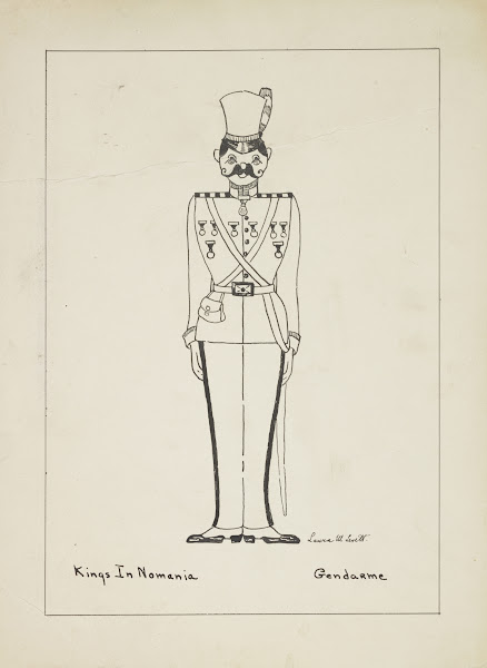Kings in Nomania Gendarme miliitary uniform 1934 1943