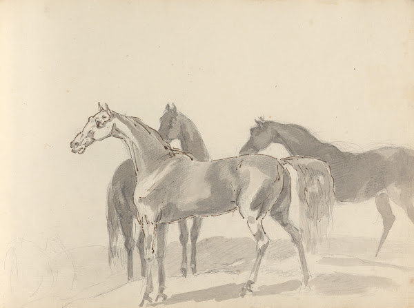 Fourty three Studies of Horses and Riders Pl40 1787