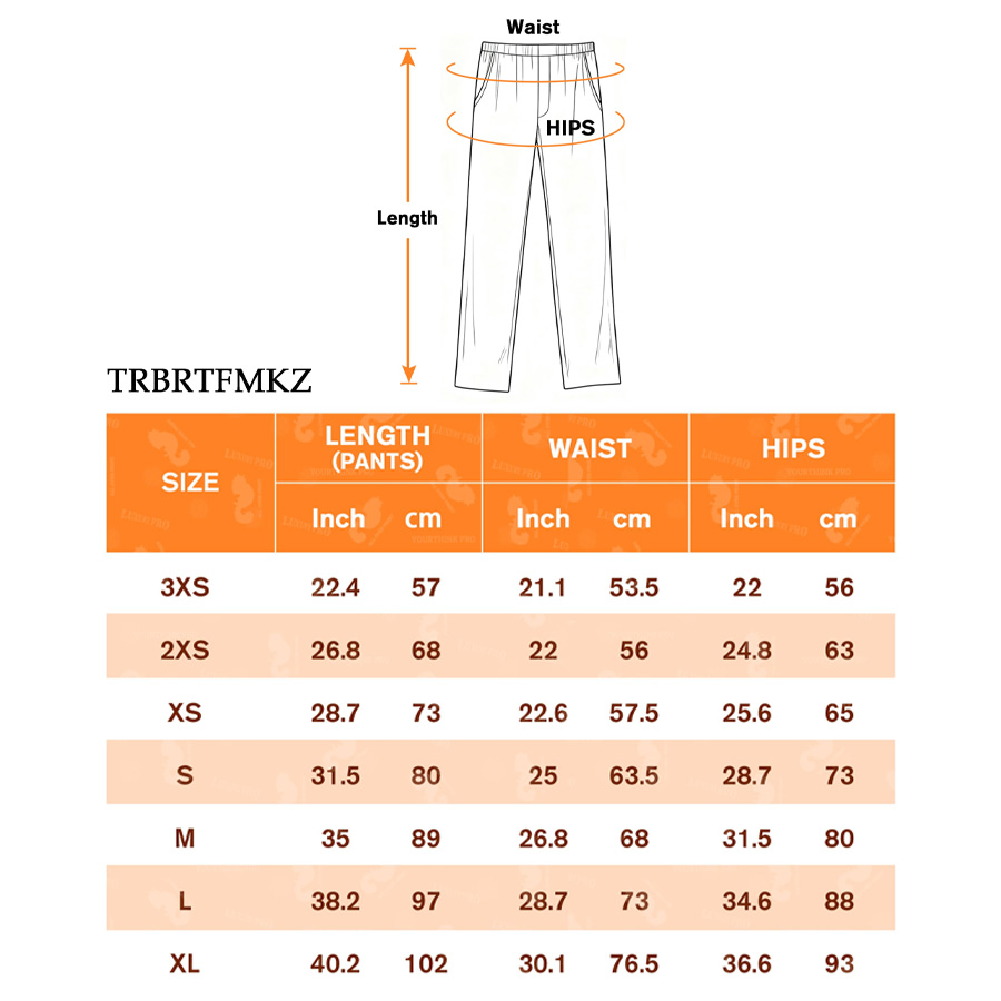 AOP Kids Polyester Cotton Imitation Single Pants