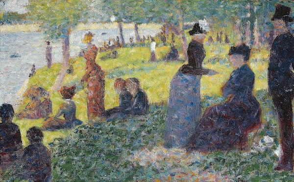 Oil Sketch for La Grande Jatte 1884