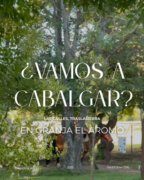 Cabalgatas en Granja El Arom