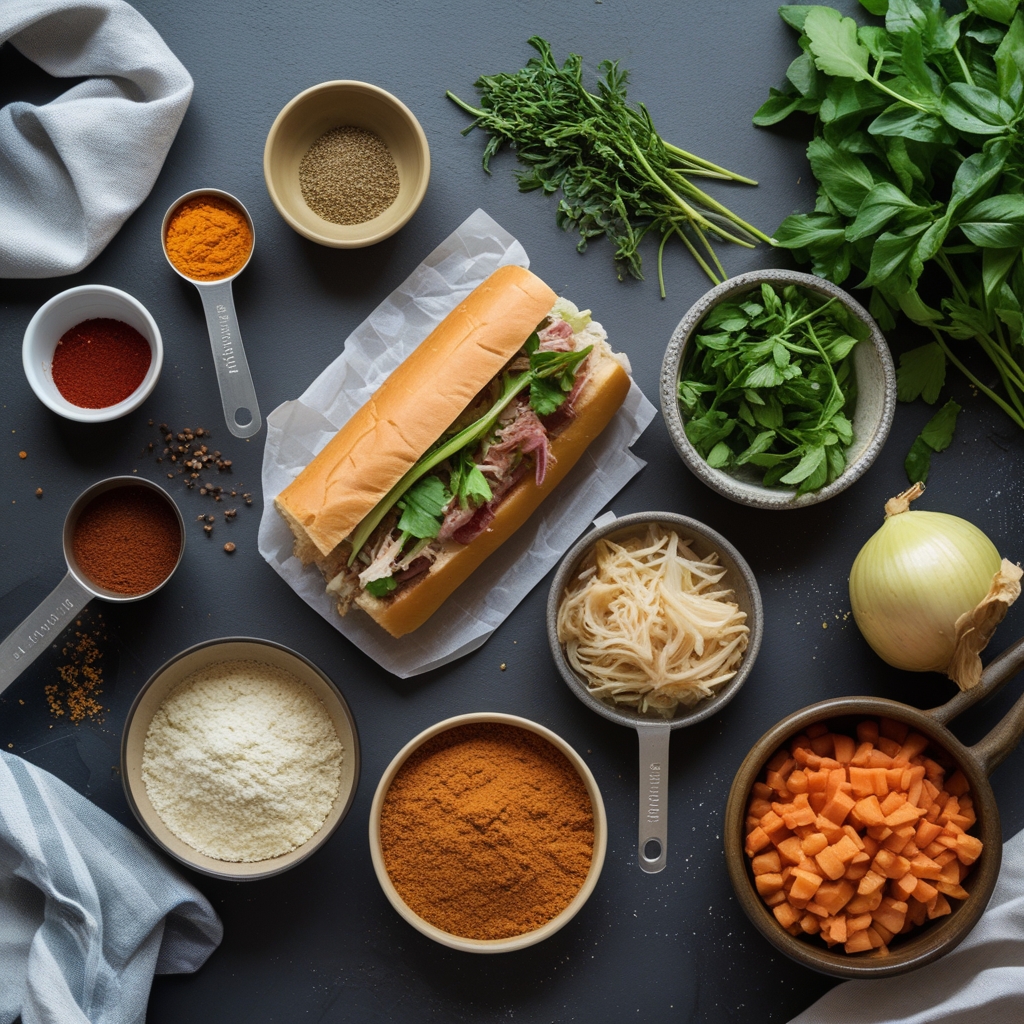 Ingredients for Crockpot French Dip Sandwiches: Cozy Comfort Food That Brings Back Childhood Flavors Made Easy
