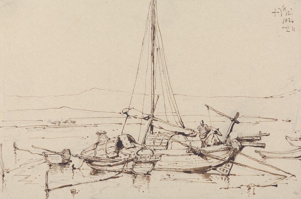 Chinese Boats 1834