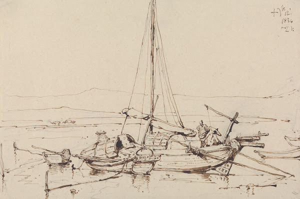 Chinese Boats 1834