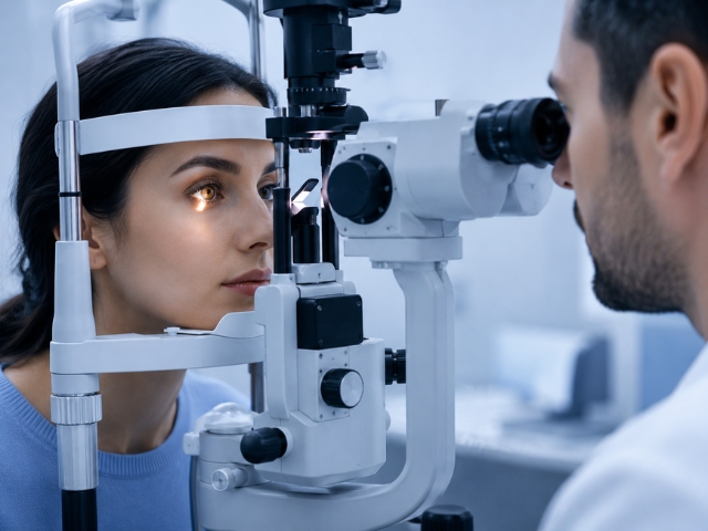 Corneal imaging for corneal dystrophy at Dayal Eye Centre