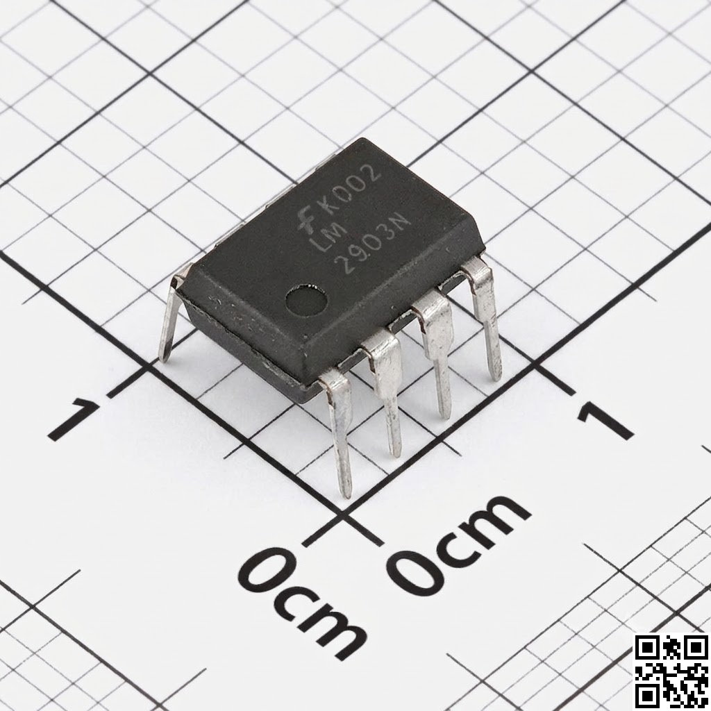 IC Dual Comparator, Open Collector, 8-DIP