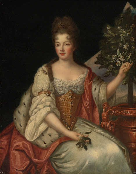 Portrait of A Lady Said To Be The Princess De Condé 18th century
