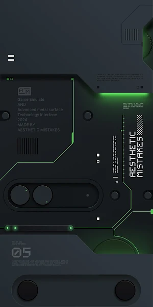 Tech, Interface, Futuristic, Green iPhone Wallpaper Background