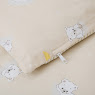 Bedding set for a baby crib 5 el Twins Via (poplin) Bears beige