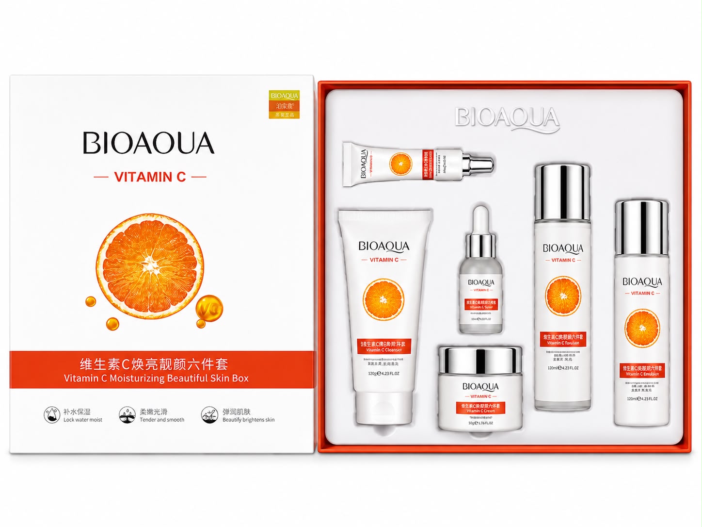 Bioaqua Vitamin C Moisturizing Beautiful Skin Box