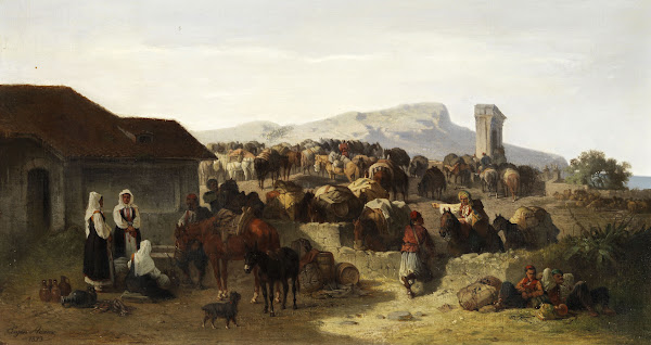 Maultierkarawane 1873