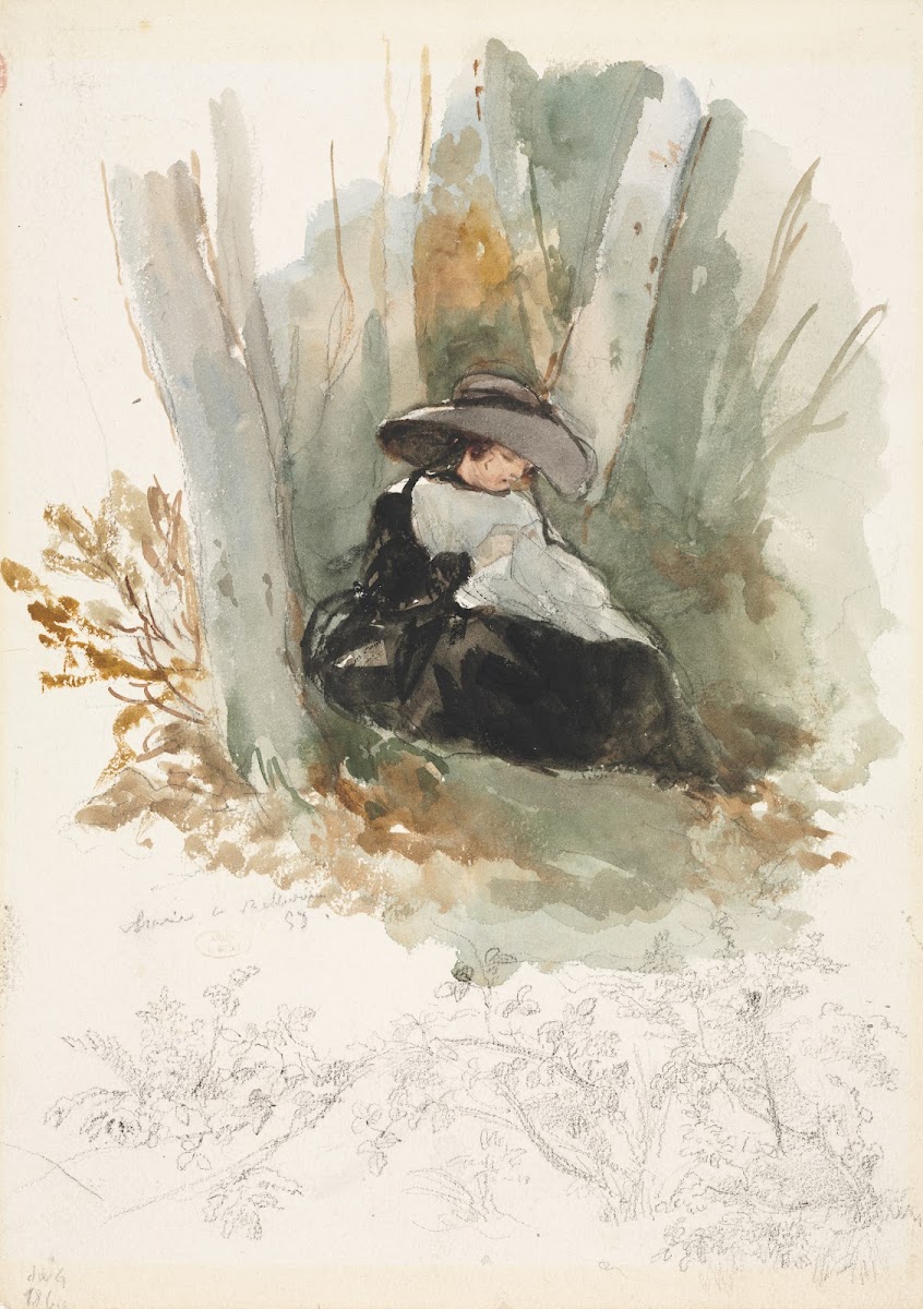 Marie à Bellevue 1858