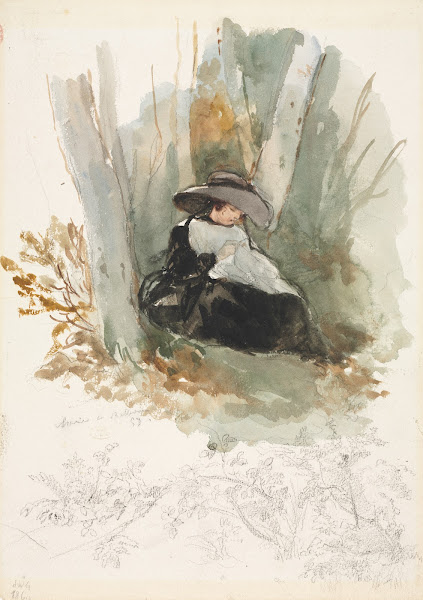 Marie à Bellevue 1858
