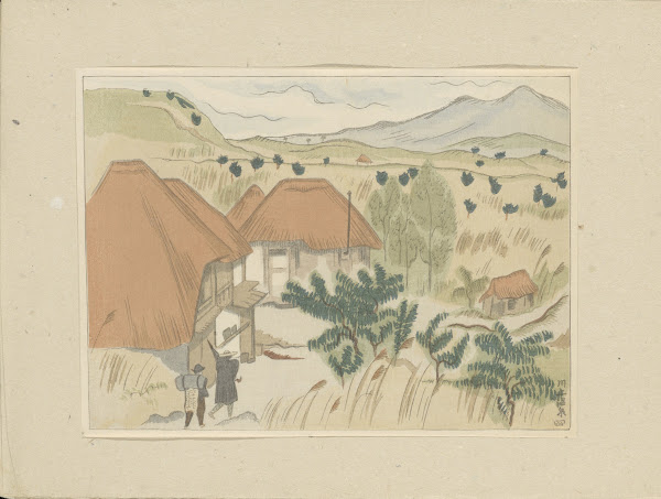 Kawakami hot springs 1917