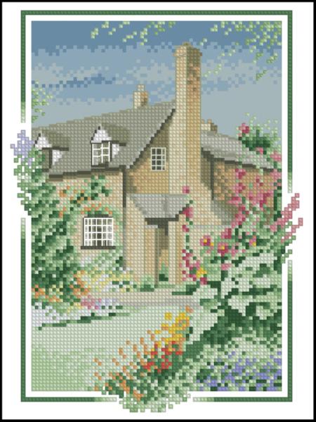 CMP 320549 Hollyhock Cottage