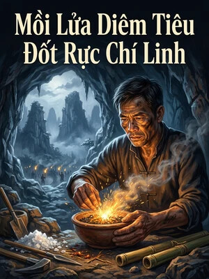 Bìa truyện Mồi Lửa Diêm Tiêu Đốt Rực Chí Linh