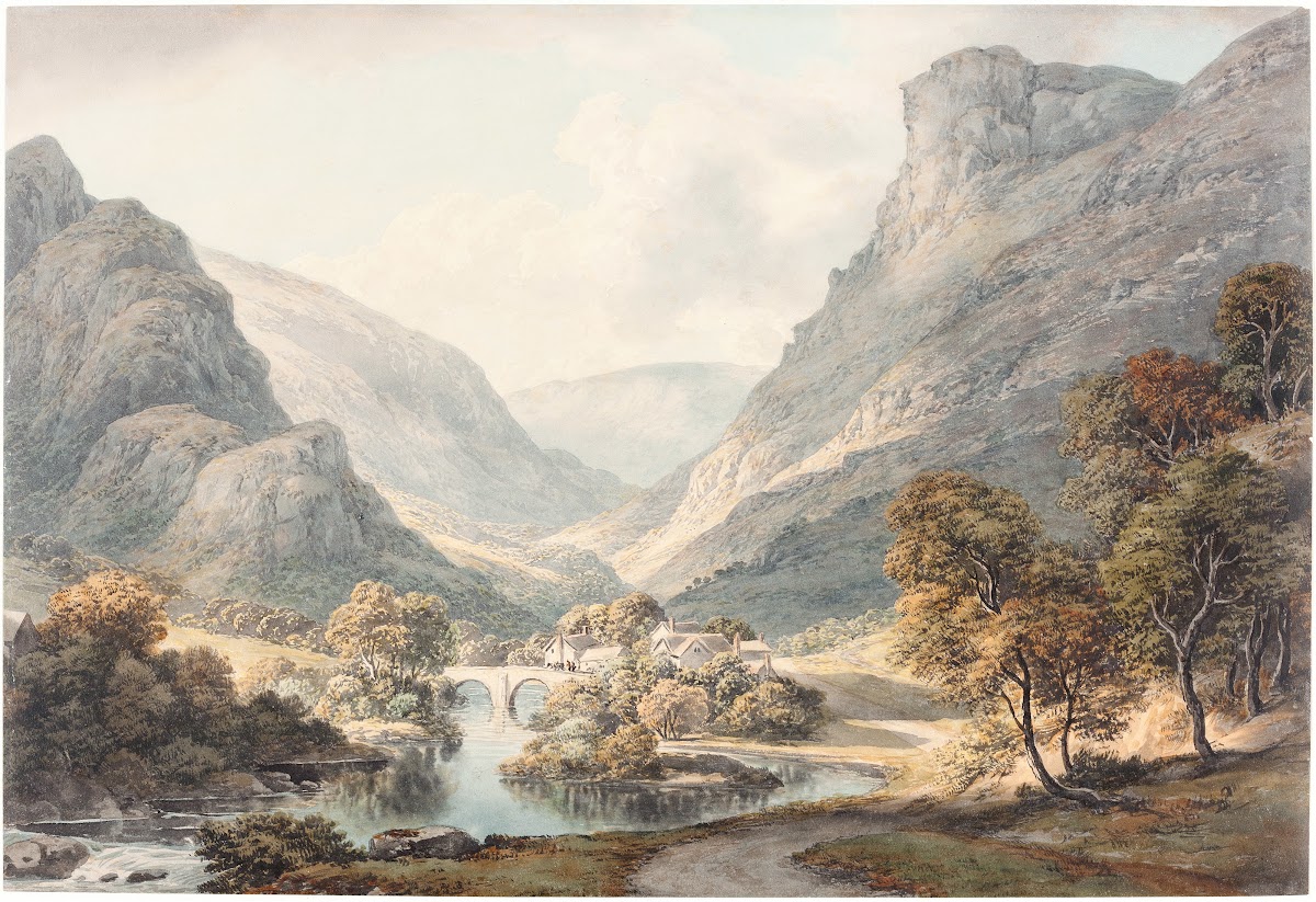 A View of Dovedale c 1825