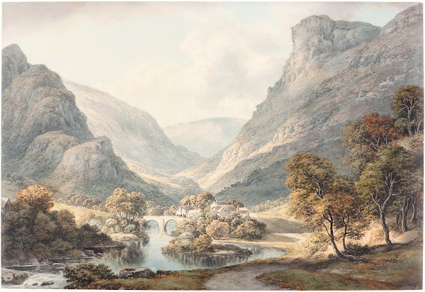 A View of Dovedale c 1825