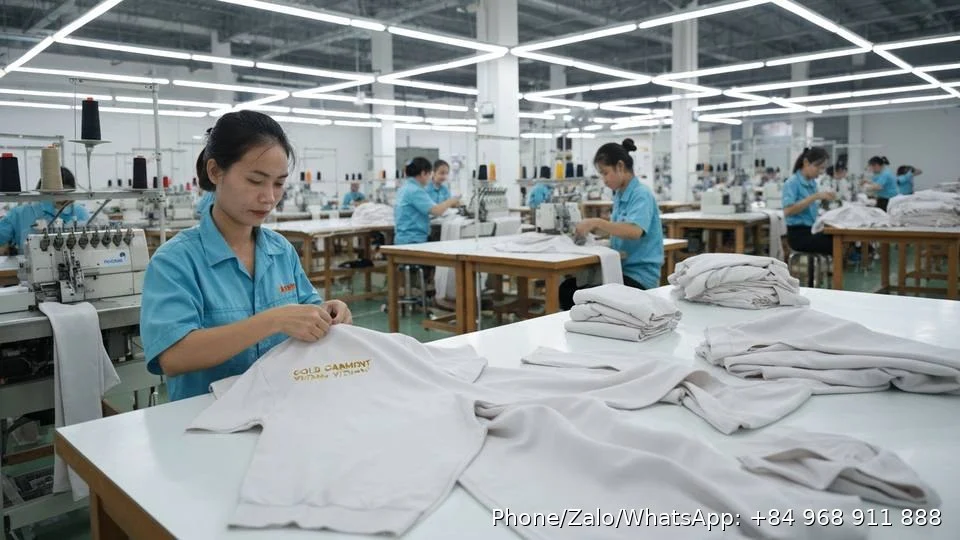 Barcode Garments - Gold Garment Vietnam