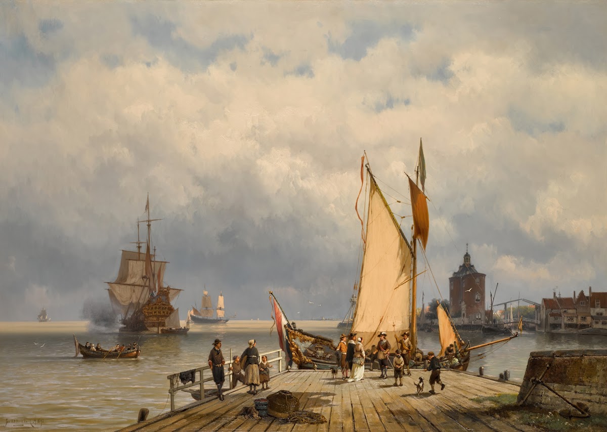The Port at Enkhuizen 1892