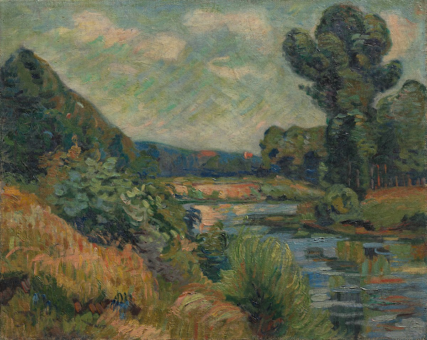 The Banks of the Marne at Charenton c 1895