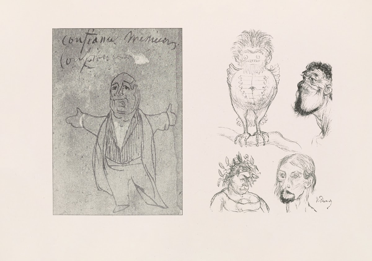Les caricatures de Puvis de Chavannes Pl10 1906