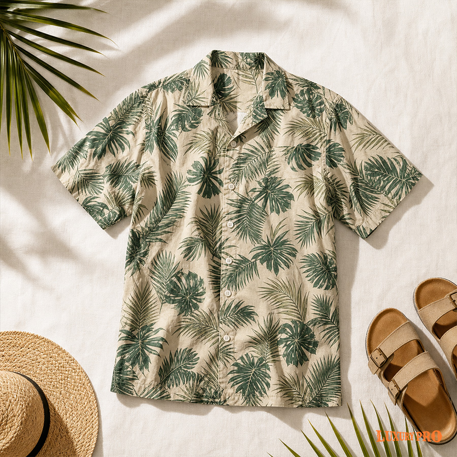 AOP SEC Kids' Brazilian Collar Shirt