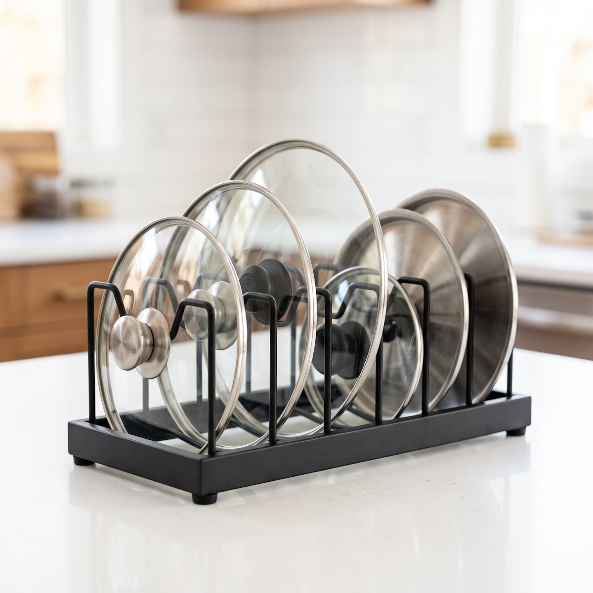 Best Pot Lid Organizers for Kitchen Cabinets (2026) - BEST PREMIUM — PRODUCT SHOT