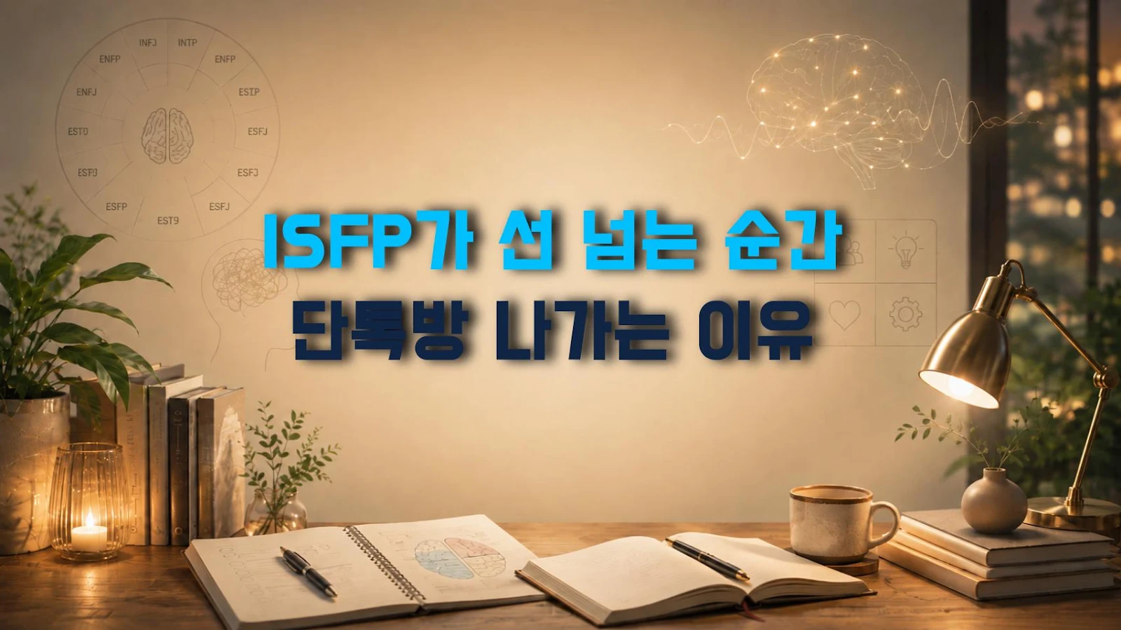 ISFP가 선 넘는 순간 단톡방 나가는 이유