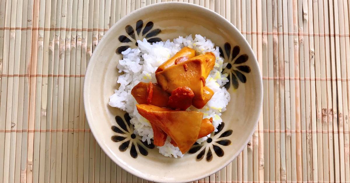 Nấm lọng sen kho nghệ