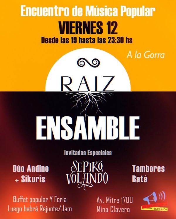 Presentación Ensamble Raíz y Feria Navideña