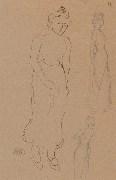Etude de femme debout