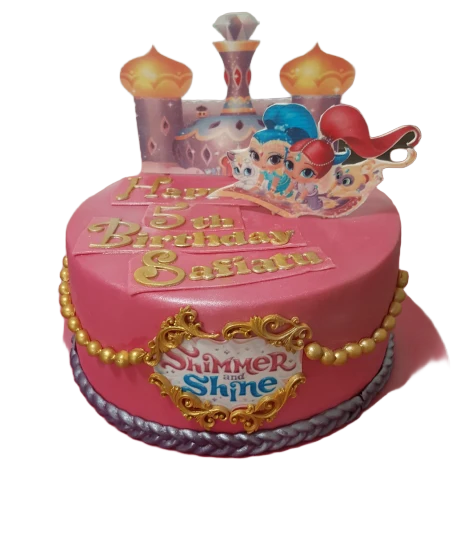 Shimmer & Shine Birthday Cake CB-NC231