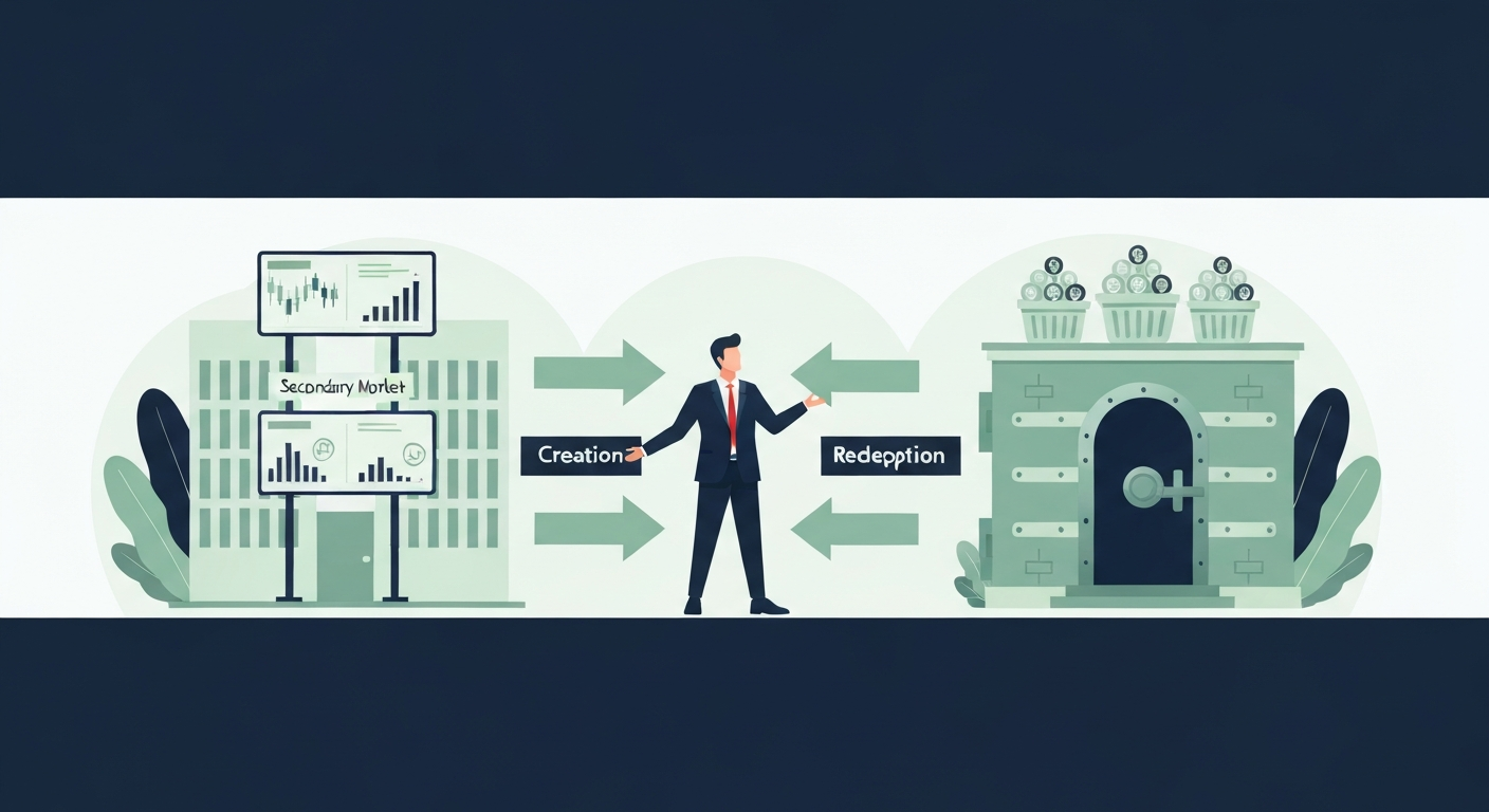 AP 차익거래 메커니즘 1차시장 2차시장 구조도