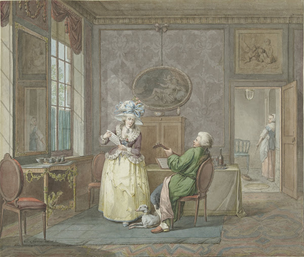 Musicerend Paar In Een Interieur 1763   1800