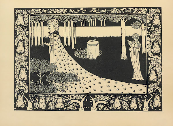 La Beale Isoud at Joyous Gard From Le Morte Darthur 1897