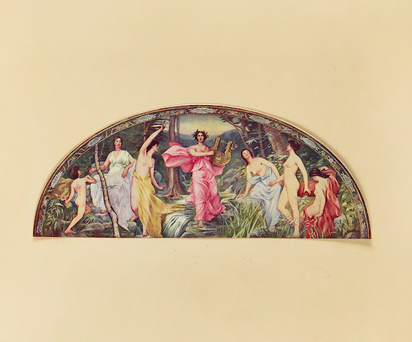 The Muse of Lyric Poetry After Henry Oliver Walker 1902