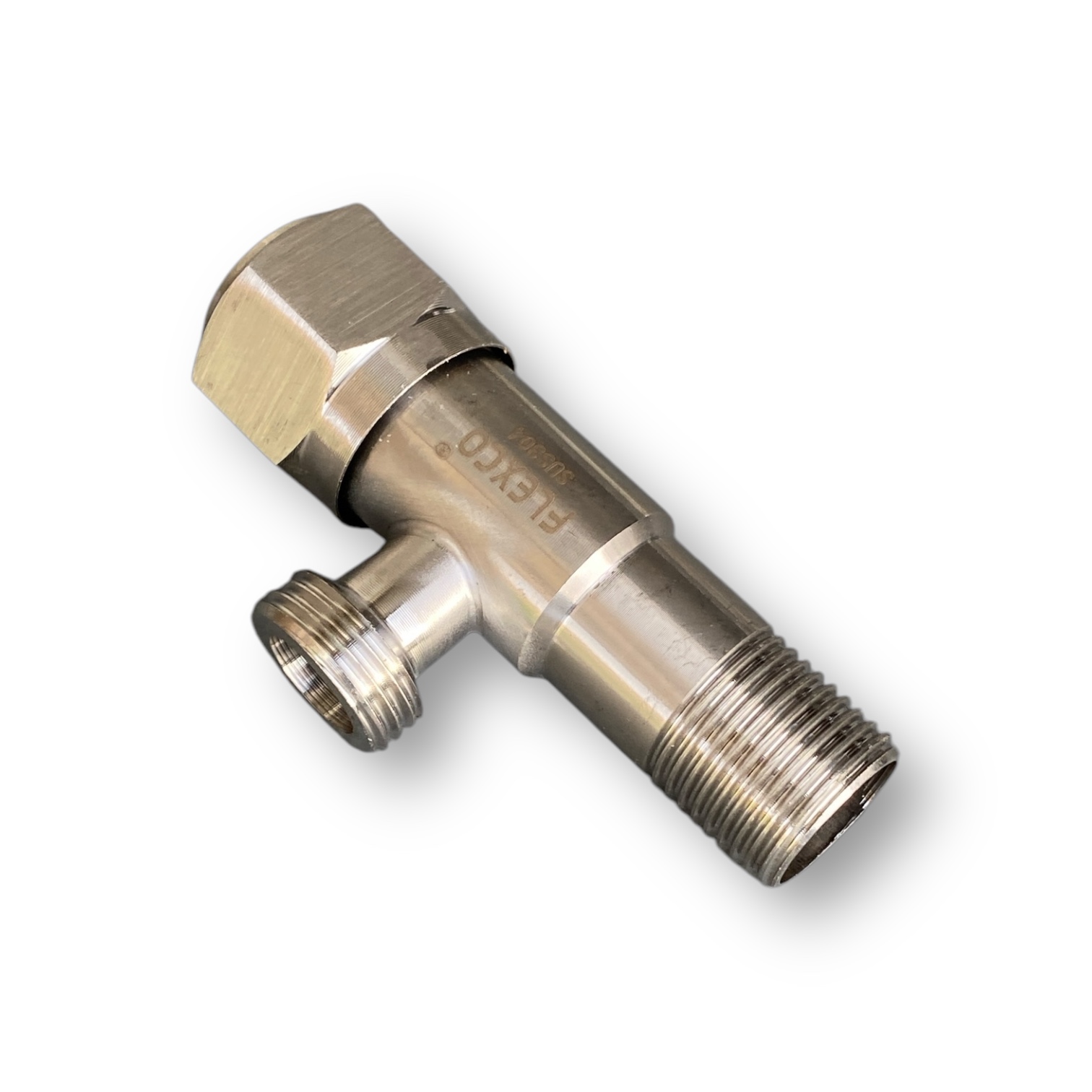 Flexco Stainless Steel 1-Way Angle Valve