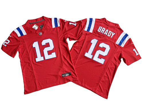 New England Patriots 12# Tom Brady Nike Vapor F.U.S.E. Limited Jersey.png